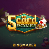 5 Card Poker dialed color game